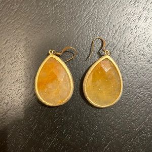 Doncaster gorgeous single drop earrings.  Great condition, some tarnish on hook